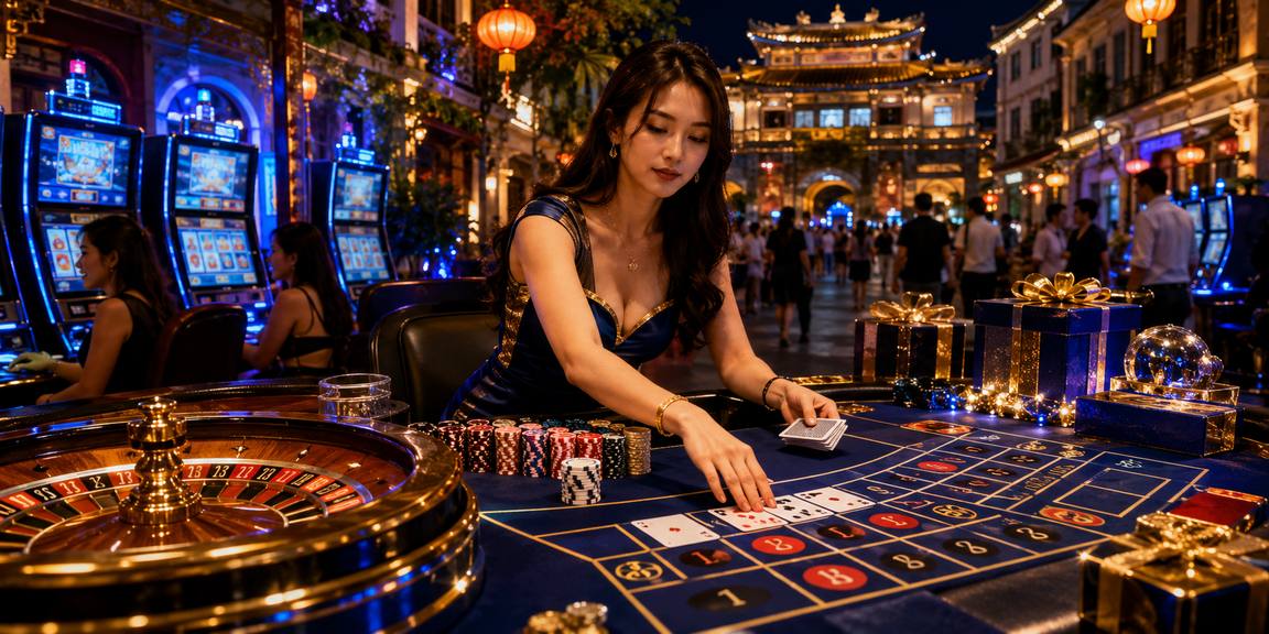 Roulette tại chợ đêm Hội An