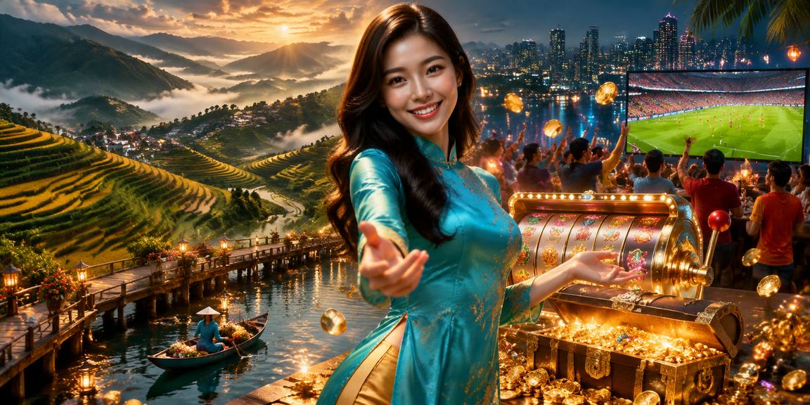 Trò chơi slot tại Sapa với áo dài truyền thống